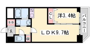 セレニテ神戸元町の物件間取画像